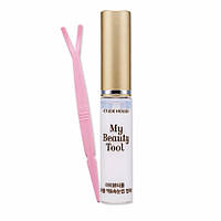 Клей и вилочка для накладных ресниц и нависшего века Etude House My Beauty Tool Double Eyelid Glue