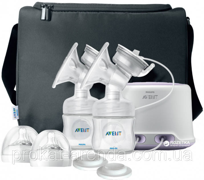 Молоковідсмоктувач на 2 грудях Philips AVENT Comfort SCF334/02