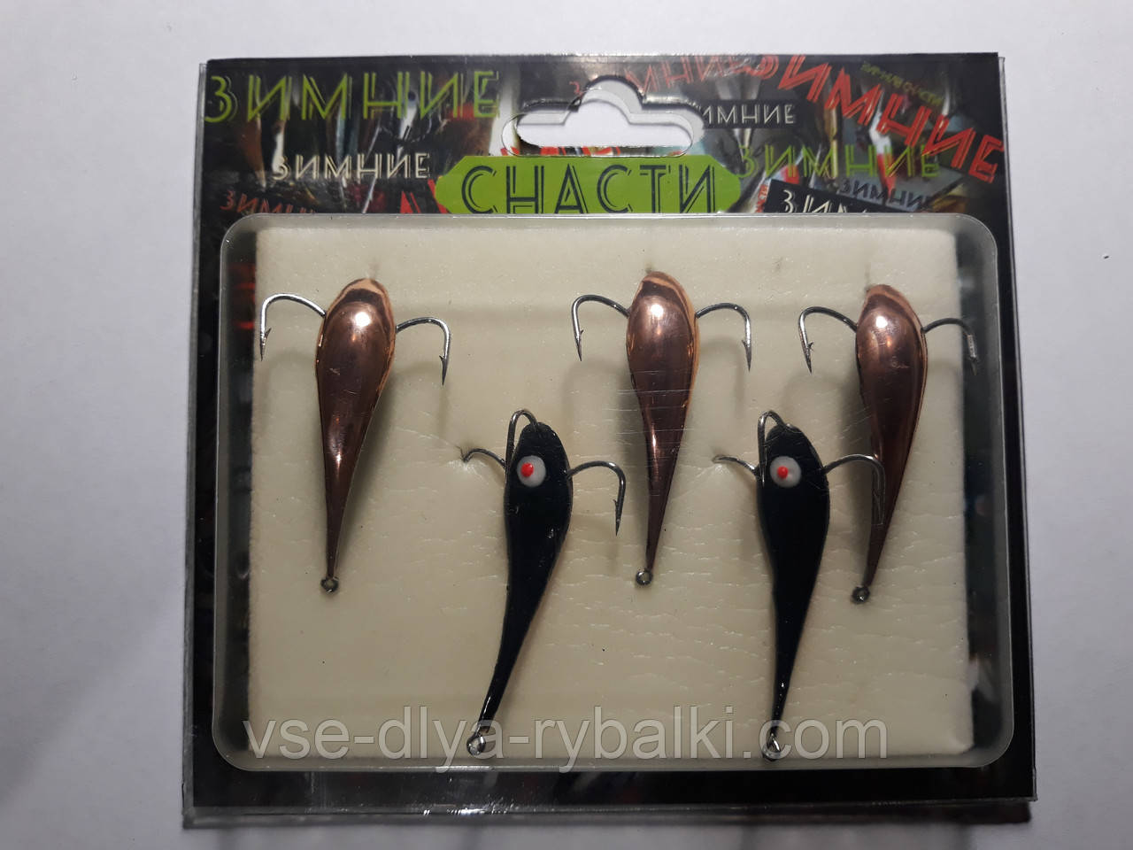 Зимова блешня №1004 око фосфор, фото 1