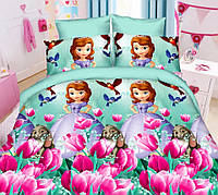 3D Комплект детского постельного белья "Ranforce" принцеса София