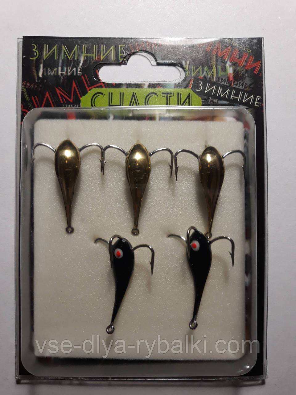 Зимова блешня №1006 око фосфор, фото 1