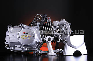 Двигун Актив Дельта-125 см3 54 мм алюмінієвий циліндр напівавтомат NEW, фото 2