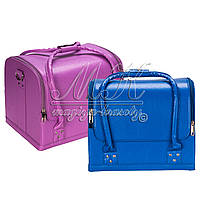 Б'юті Кейс для косметики, фіолетовий матовий