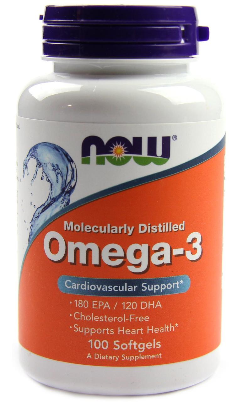 Now Omega-3 100 softgels caps