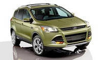 Накладки на пороги FORD KUGA (2013+)