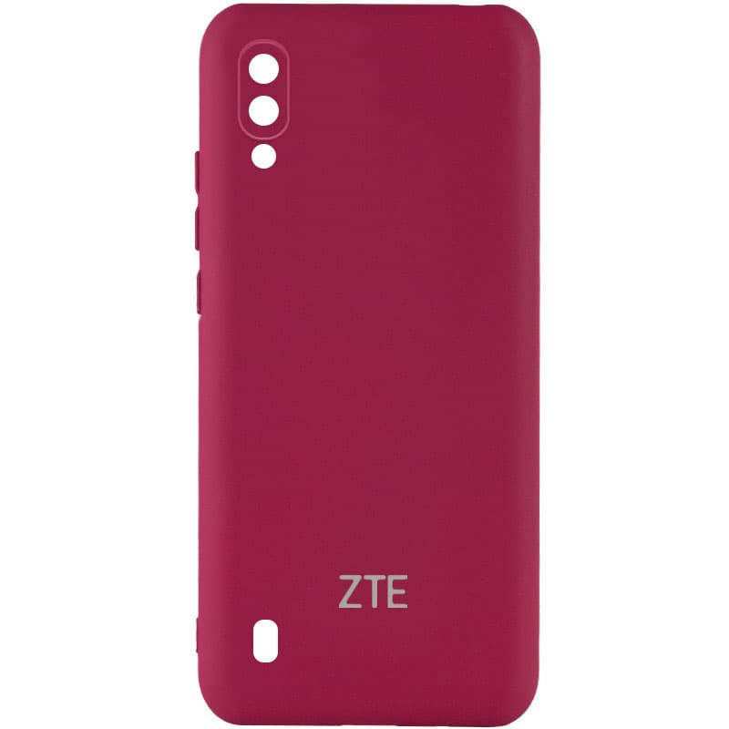 

Чехол Silicone Cover My Color Full Camera (A) для ZTE Blade A5 (2020), Бордовый