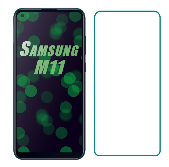 

Защитное стекло для Samsung Galaxy М11 М115 прозрачное 2.5 D 9H (самсунг М115)
