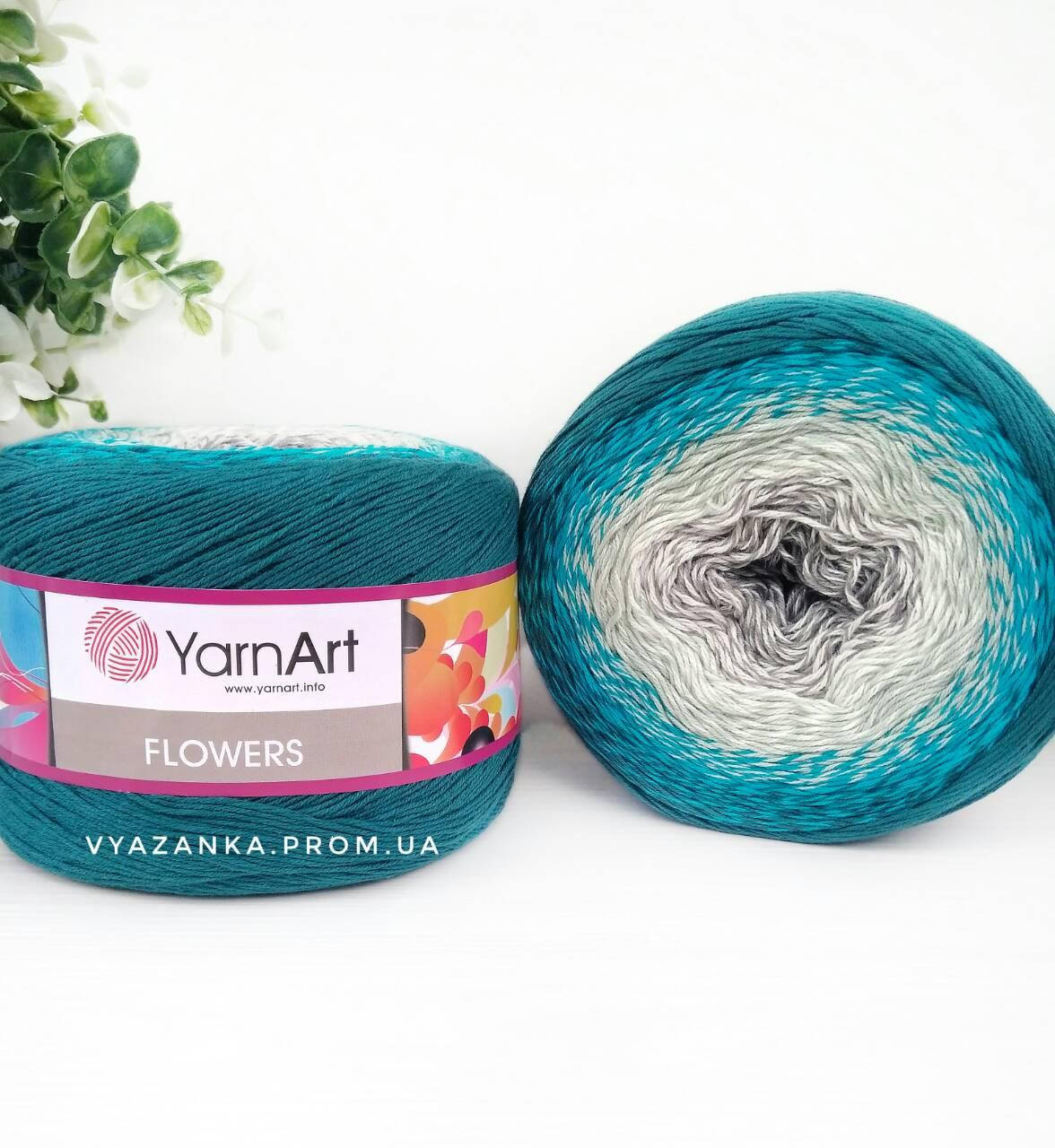 

YarnArt Flowers 289