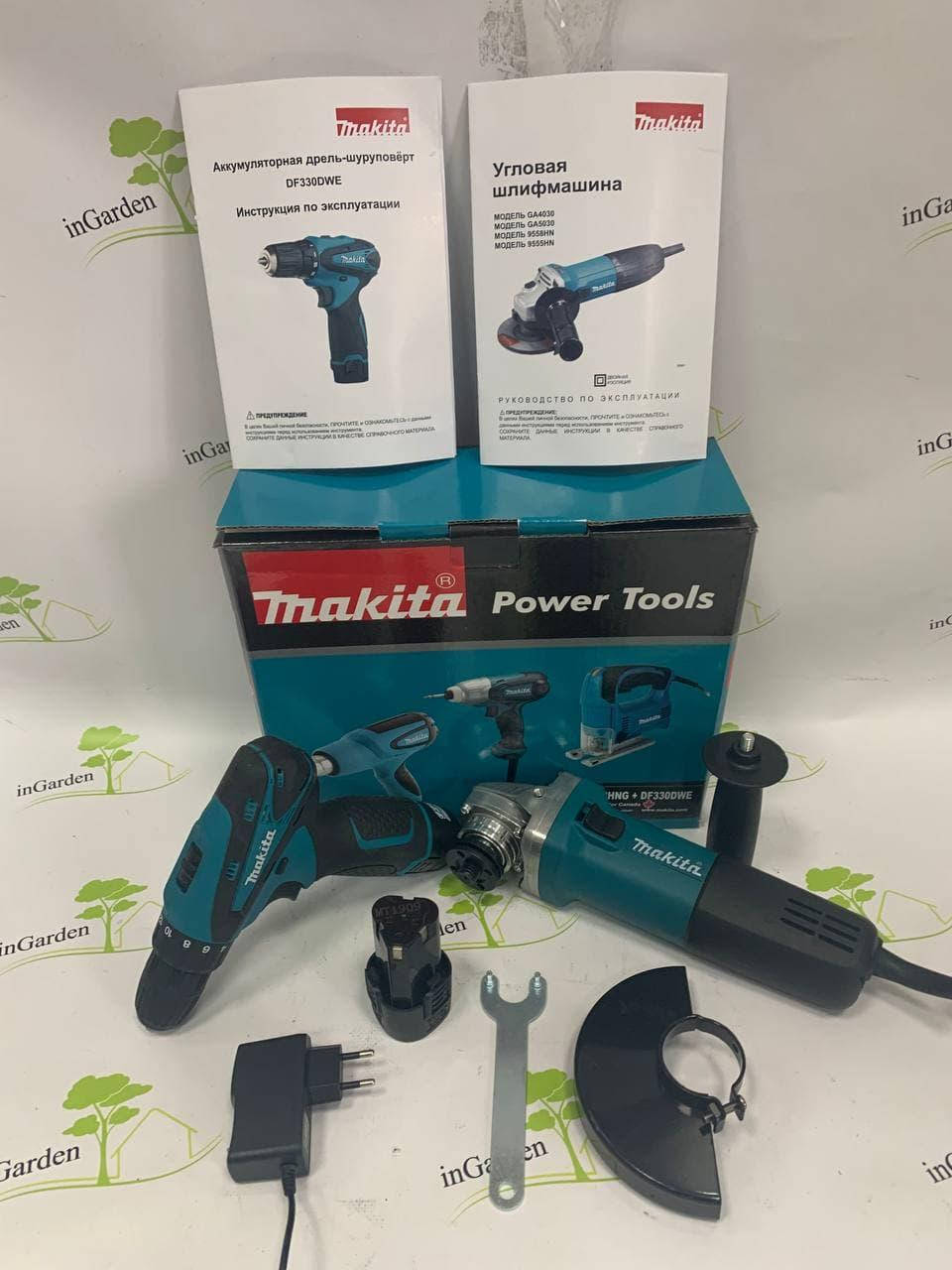 

Набор Шуруповерт Makita DF330DWE + болгарка Makita 9558HN Япония гарантия 1 год