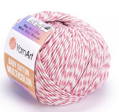 

Пряжа Baby cotton Multicolor Yarnart-5217