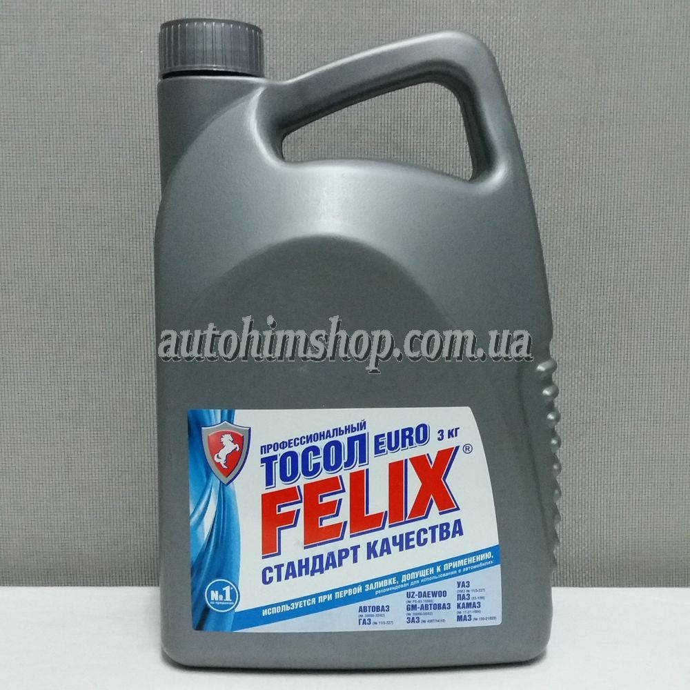 

Тосол Felix Euro -35°C синий 3 кг