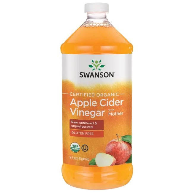 

Swanson, Органический Яблочный уксус c мякотью (Apple Cider), 0.5 л