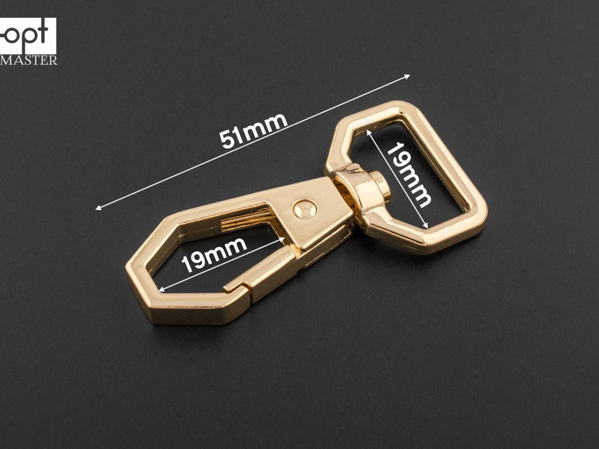 

Карабин 19мм арт. 65-133, золото