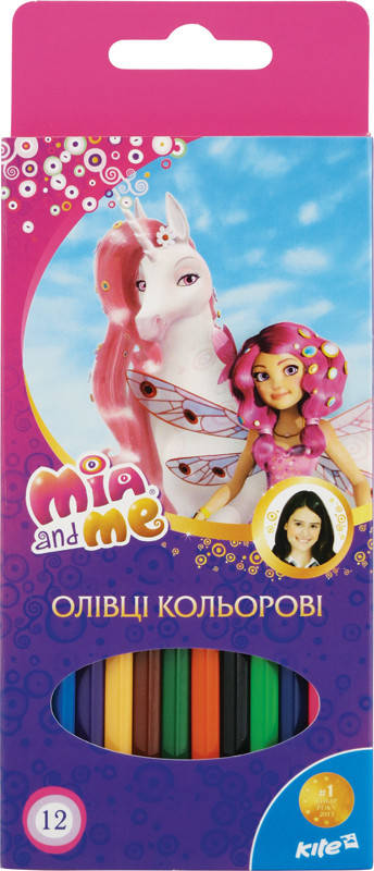 

Карандаши цветные Kite Mia & Me 12 цветов MM15-051K