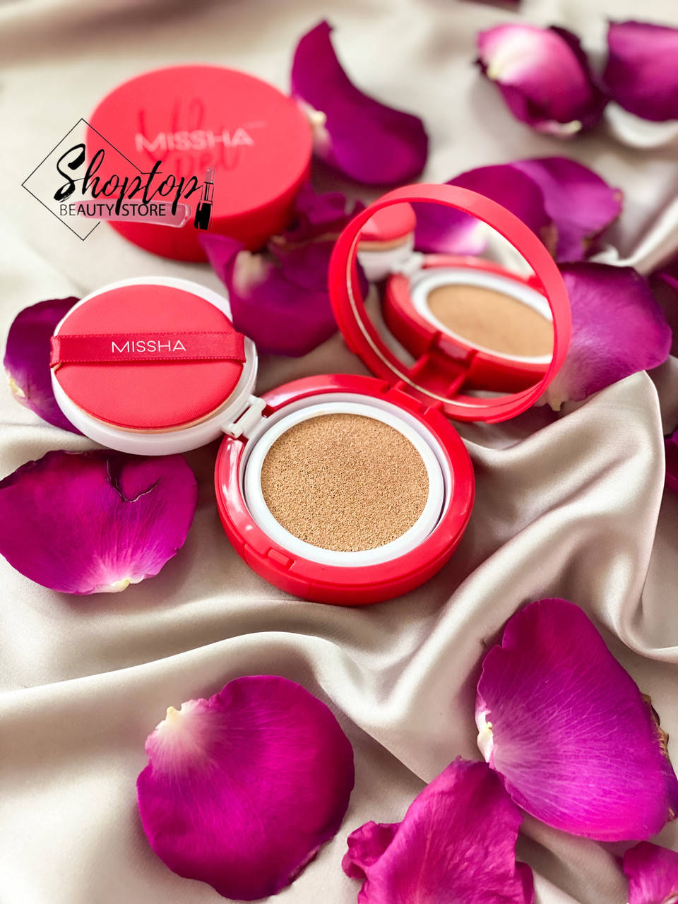 

Кушон Missha Velvet Finish SPF50+/PA+++ 21 тон