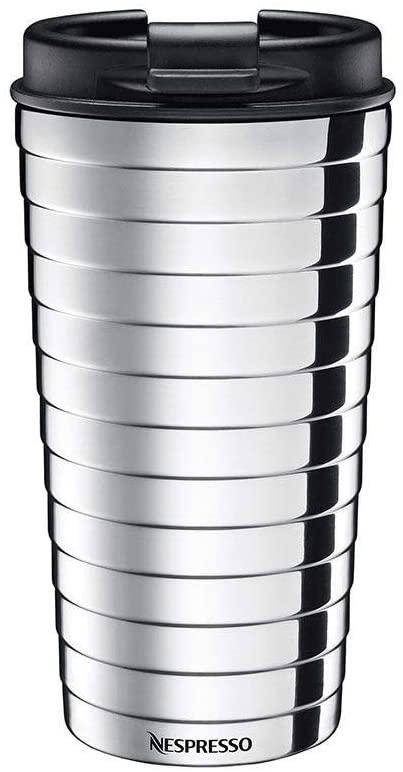

Термокружка Nespresso TOUCH Travel Mug 345 мл (двойные стенки нержавеющая сталь)
