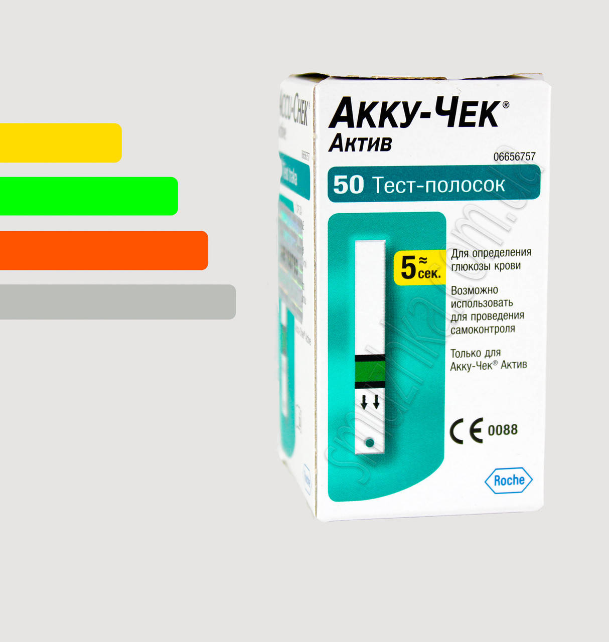 

Тест полоски Акку Чек Актив 50 шт. - Accu Chek Active, Roche