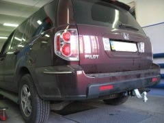 Швидкознімний фаркоп під квадрат вставку (ТСУ, тягово-зчіпний пристрій) HONDA PILOT (Хонда Пілот)