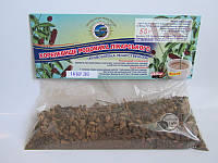 Кровохлібки лікарської (родовика) корінь, 50 г у разі лямбліозу, маткових і шлункових кровотеч