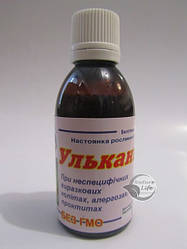 Настоянка "Ульканвіт" 50 мл — у разі неспецифічного виразкового коліту, алергозах, проктиту
