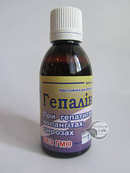 Настоянка "Гепаліна-2" 50 мл — у разі хронічних гепатитів, гепатохолоесиститів, холангітів, цирозу печінки