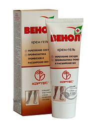 Крем-гель із кінським каштаном Венол 75 мл-підвищує тонус венозних судин, знімає запалення