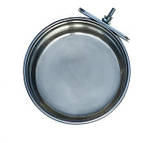 Годівниця для птахів. металієва на гвинтті — 600 мл, фото 4