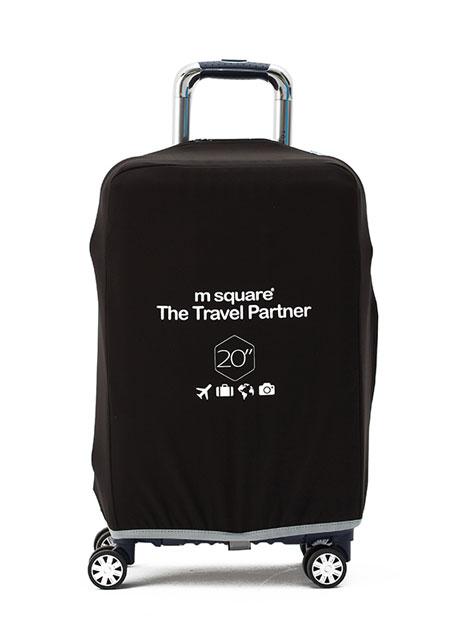 Чорний Чохол на валізу S чорний