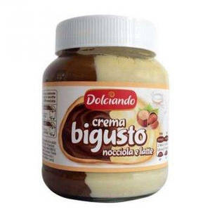 Вершково-горіхова паста Dolciando crema bigusto 400 г, Італія