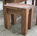 Стілець садовий дерев'яний Альфа, фото 5