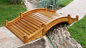 Місток садовий дерев'яний з ясена Камелот 1600 мм