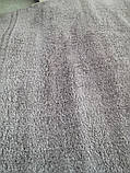 КИЛИМ З ВИСОКИМ ВОРСОМ MICROFIBER 05 СІРИЙ, фото 4