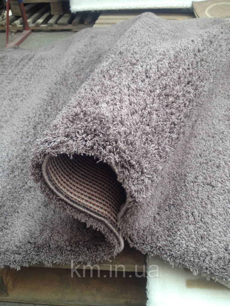 КИЛИМ З ВИСОКИМ ВОРСОМ MICROFIBER 05 СІРИЙ