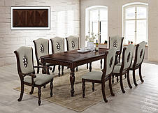 Великий обідній стіл в класичному стилі для вітальні Оксфорд Sof, колір вишня, фото 3