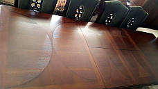 Великий обідній стіл в класичному стилі для вітальні Оксфорд Sof, колір вишня, фото 2