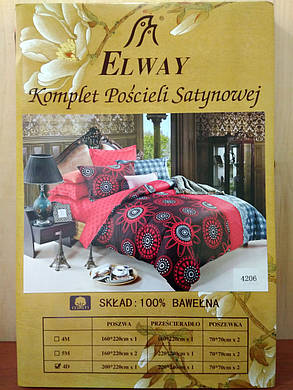 Комплект постільної білизни Elway "Євро", фото 2