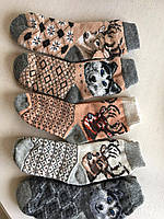 Шкарпетки чоловічі шерстяні з орнаментом та малюнком
