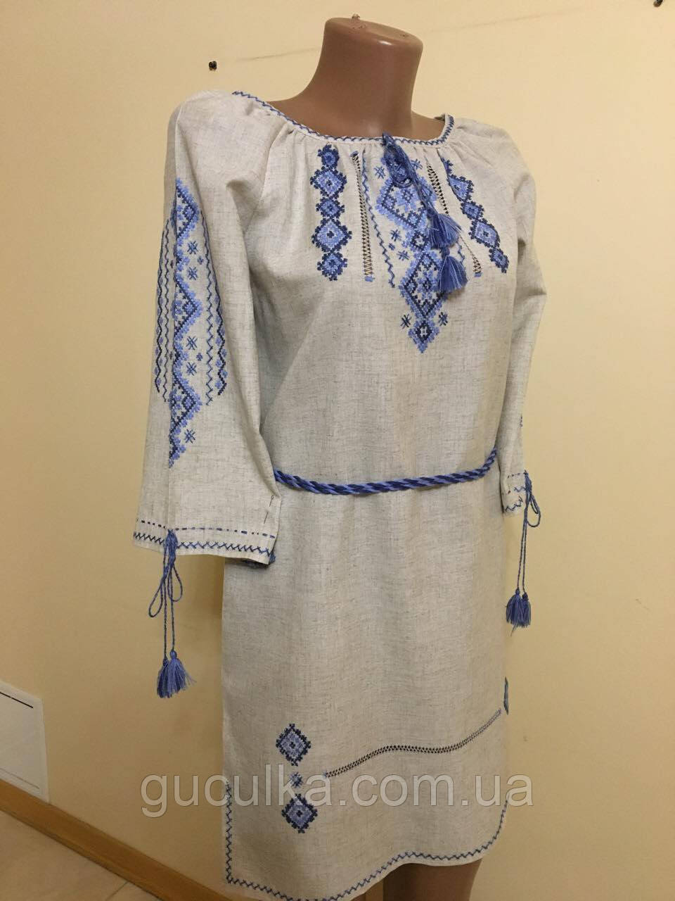 Сукня вишита підліткова для дівчинки ручної роботи, фото 1