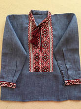 Вишита сорочка дитяча на хлопчика 1-2 роки