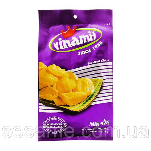 Фруктові чіпси Джекфрукт Vinamit (В'єтнам) 210 грам