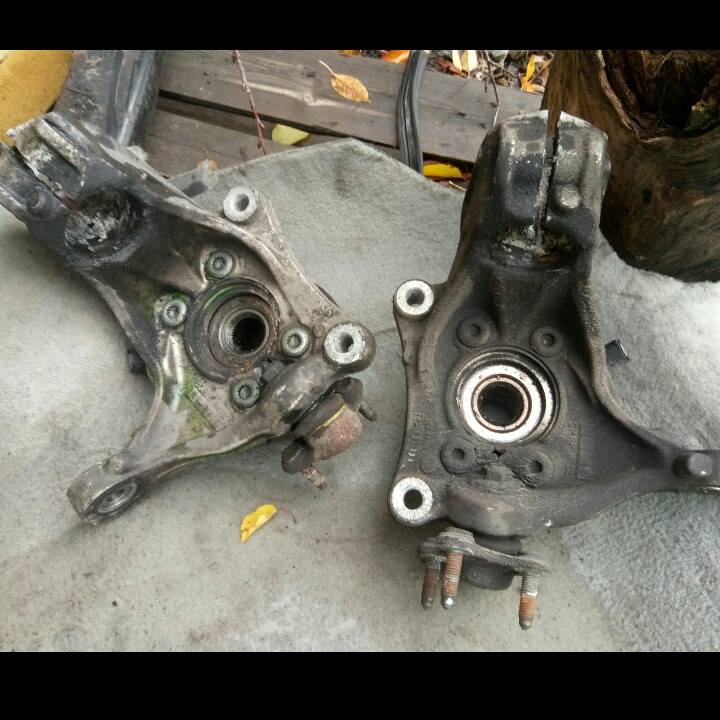 Поворотний кулак,цяпфа passat b6, фото 1