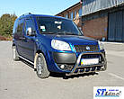 Кенгурник на Fiat Doblo (c 2001--) Фіат Добло PRS, фото 3