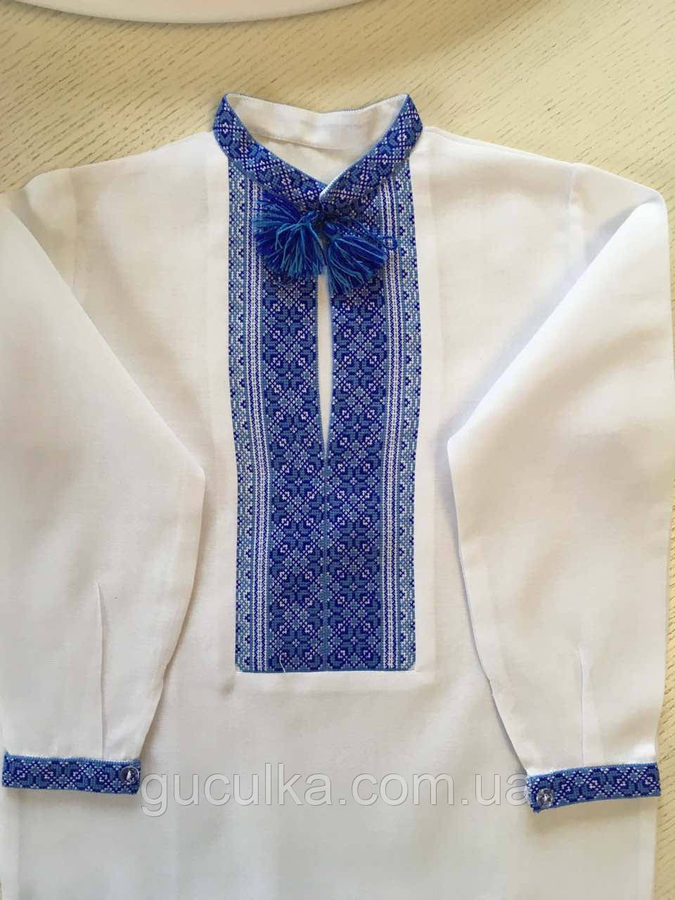 Вишиванка для хлопчика з орнаментом 5-6 років, фото 1