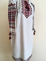 Сукня жіноча вишита в українському стилі ручної роботи розмір 48-50 (XL)
