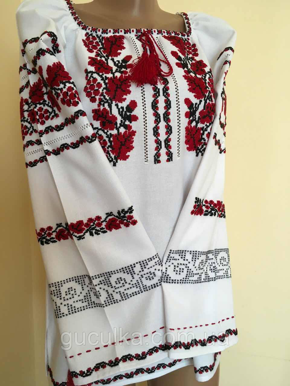 Вишиванка жіноча натуральний льон розмір під замовлення, фото 1