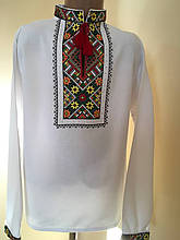 Сорочка вишита для хлопчика 11-12 років (машинна вишивка)