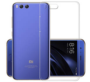 Чохол силіконовий Ультратонкий Epik для Xiaomi Mi6 Прозорий