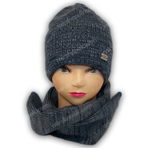 Комплект (шапка + шарф) для мальчика