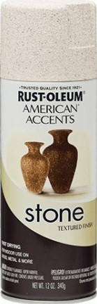 Фарба з ефектом каменю, колір вибілений камінь, спрей, фото 1