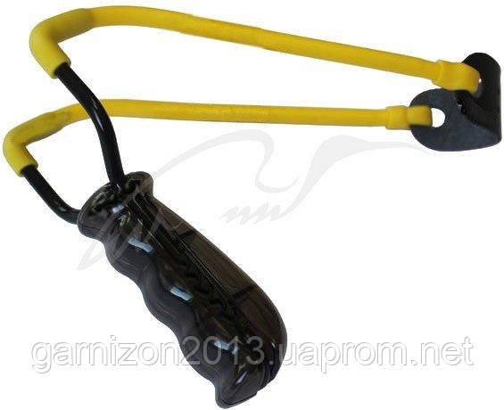 Рогатка Man Kung MK-T5 ц: чорний/жовтий